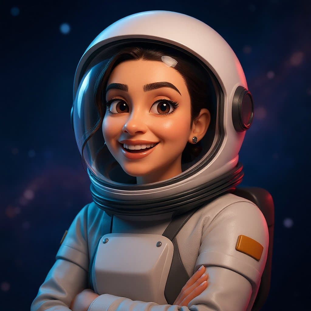 Nastya in space