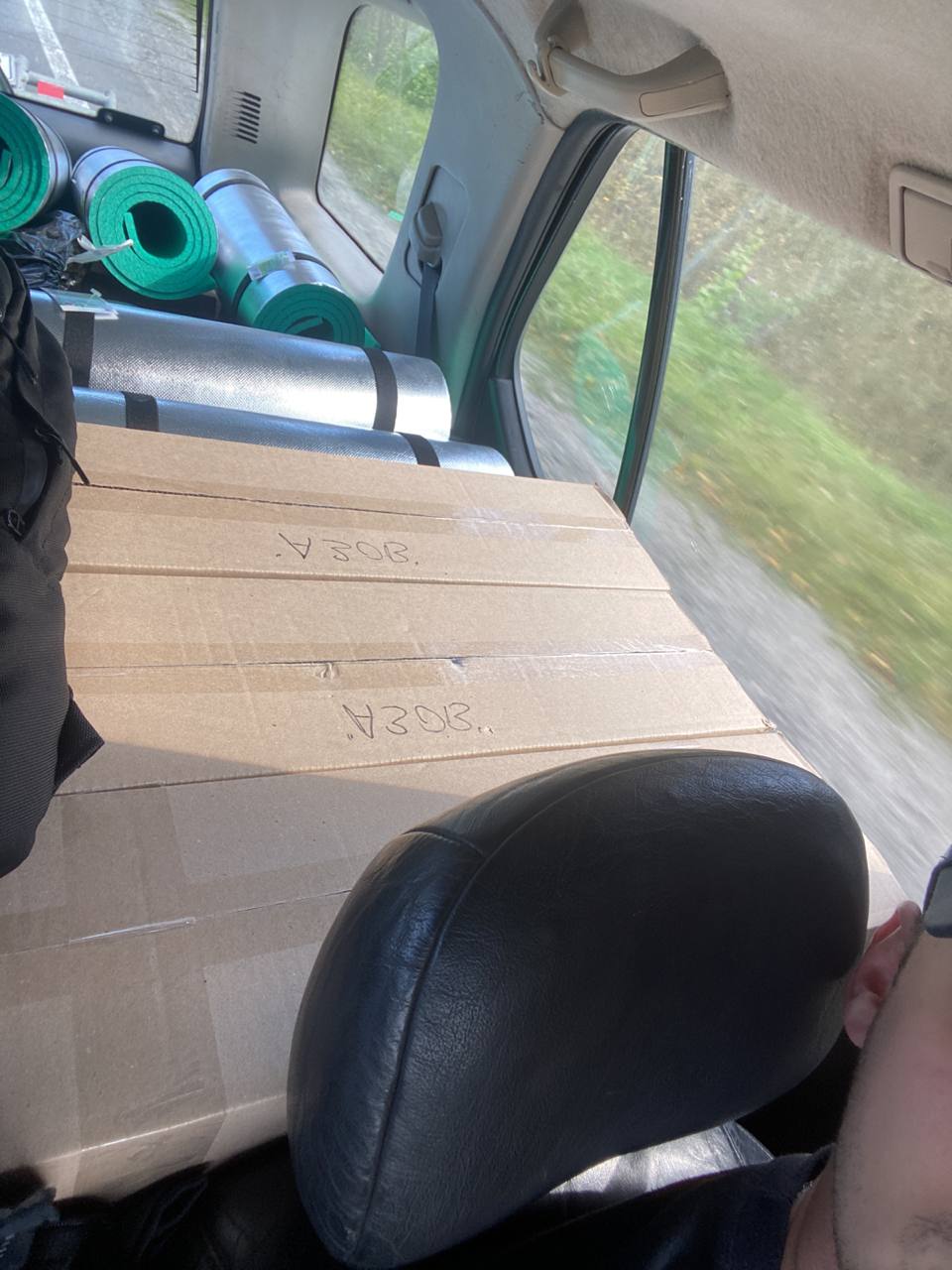 Supplies for Ukrainian warriors